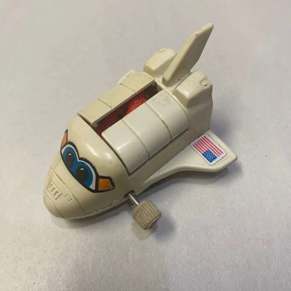 Vintage Tomy NASA Space Shuttle Astronaut Wind Up Toy Figurine Space Astronomy